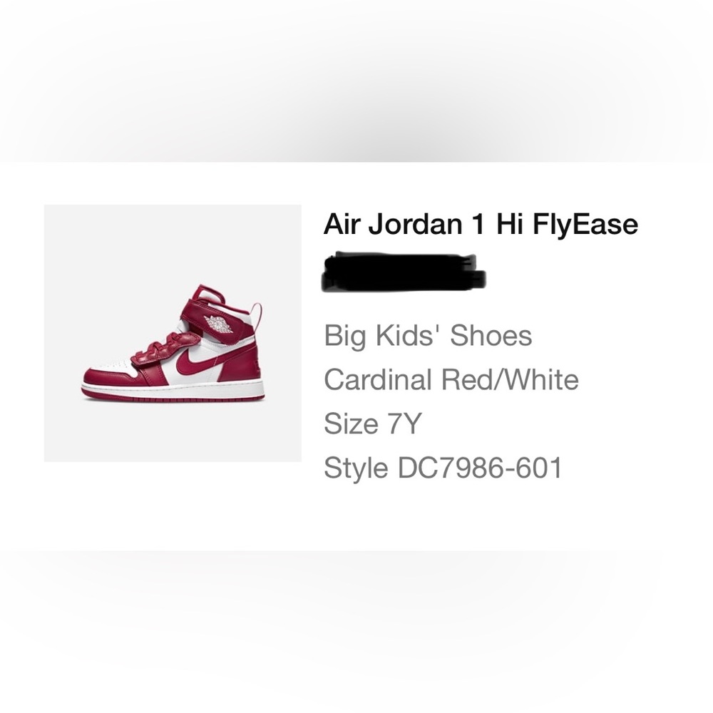 New with box Air Jordan 1 Hi Flyease